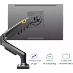 NB North Bayou Monitor Arm for 17-30 inch Stand Height Adjustable Mount Bracket Full Motion Gas Spring VESA 75/100mm Weight 2-9kg