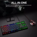 MFTEK Rainbow Gaming Keyboard and Mouse Combo