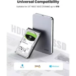 UGREEN Hard Drive Enclosure for 2.5" SATA SSD HDD Aluminum USB C to SATA Adapter USB 3.1 Gen 2 Support