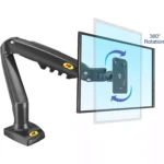 NB North Bayou Monitor Arm for 17-30 inch Stand Height Adjustable Mount Bracket Full Motion Gas Spring VESA 75/100mm Weight 2-9kg
