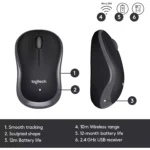 LOGITECH MK330 WIRELESS COMBO (Arabic)