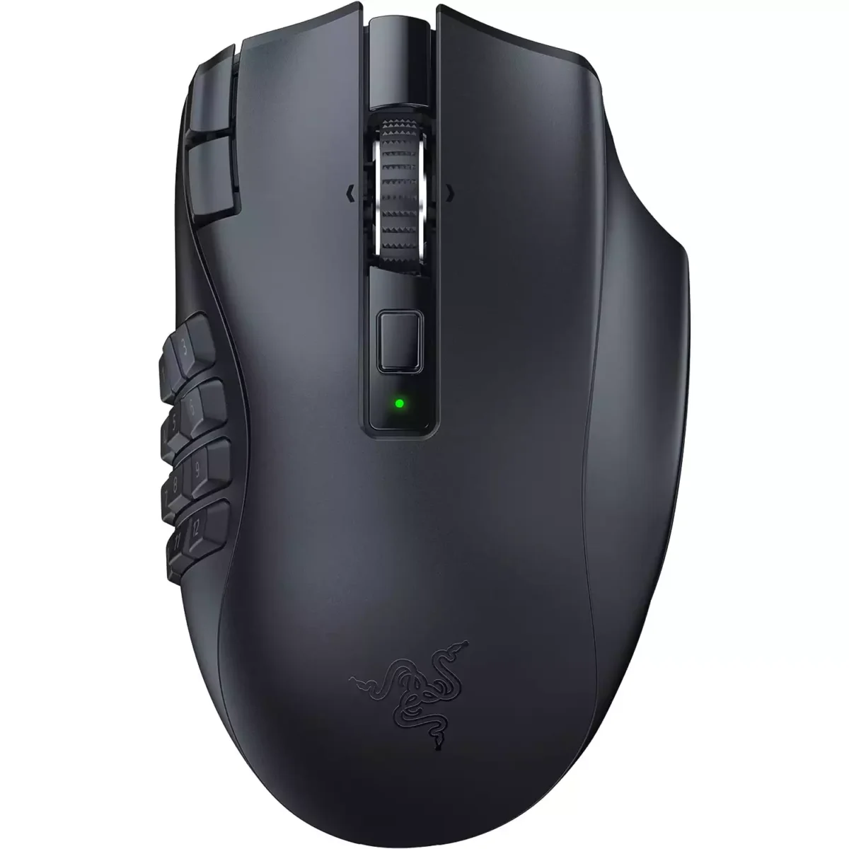 Razer Naga V2 HyperSpeed Wireless MMO Gaming Mouse 19 Programmable Buttons Focus Pro 30K Optical Sensor