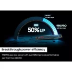 Samsung 990 PRO Series - 2TB PCIe Gen4. X4 NVMe 2.0c - M.2 Internal SSD