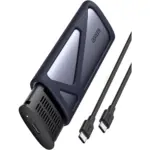 UGREEN NVMe and SATA M.2 Enclosure Tool-Free, 10Gbps USB C 3.2 Gen2