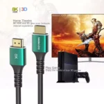 AKKKGOO 8K HDMI Cable 1.5M HDMI 2.1 Cable