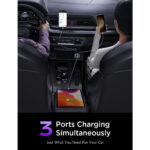 LISEN Car Charger USB-C 3 Port