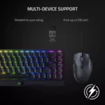 Razer Naga V2 HyperSpeed Wireless MMO Gaming Mouse 19 Programmable Buttons Focus Pro 30K Optical Sensor