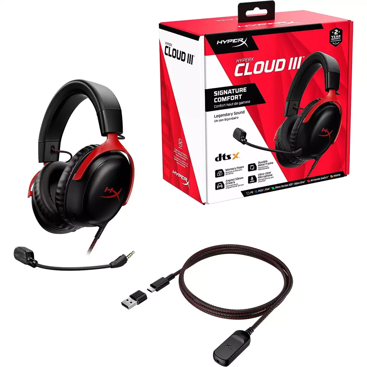 HyperX Cloud III Gaming Headset