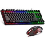 MFTEK Rainbow Gaming Keyboard and Mouse Combo