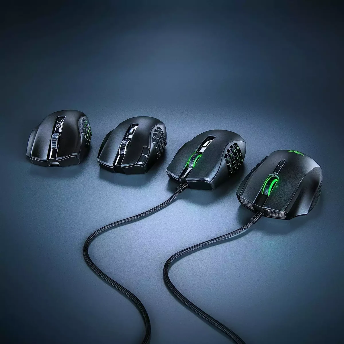 Razer Naga V2 HyperSpeed Wireless MMO Gaming Mouse 19 Programmable Buttons Focus Pro 30K Optical Sensor