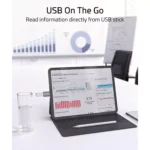 Syntech USB C Thunderbolt 3 to USB3.0 Adapter OTG (2 Pack)