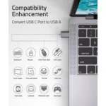 Syntech USB C Thunderbolt 3 to USB3.0 Adapter OTG (2 Pack)