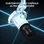 MAONO PD200X XLRUSB Podcast Dynamic Microphone (White)