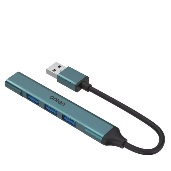 ONTEN 5701 4 Port USB Hub Aluminum Alloy USB Splitter