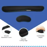 VicTsing Memory Foam Set Keyboard Wrist Rest Pad and Mouse Wrist Rest Support