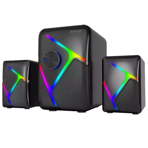 XTRIKE ME SK610 2.1 RGB Gaming Speakers - 11W