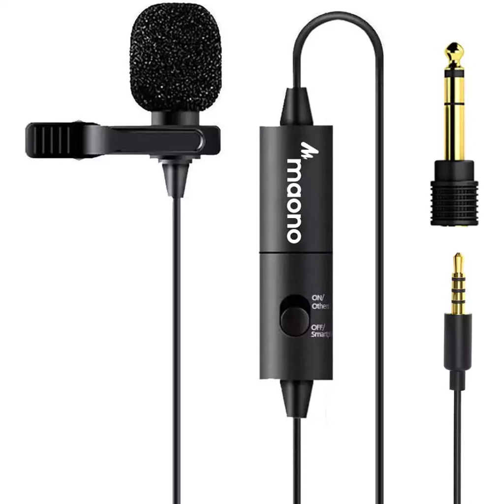 MAONO AU100 3.5MM Lavalier Microphone