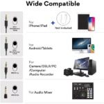 MAONO AU100 3.5MM Lavalier Microphone