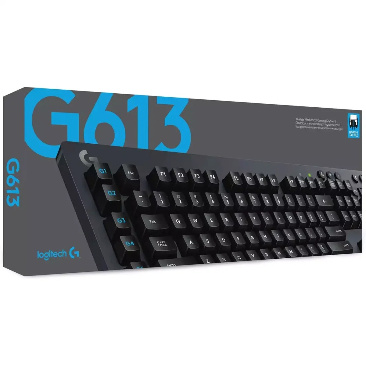 Logitech G613 LIGHTSPEED Wireless Mechanical Gaming Keyboard - 2.4GHz + Blutooth Connectivity