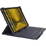 Logitech Universal Folio with Integrated Bluetooth 3.0 Keyboard for 9-10 Apple, Android, Windows Tablets (Black)