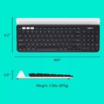 K780 MULTI-DEVICE WIRELESS KEYBOARD One keyboard. Fully equipped. For computer, phone, and tablet.