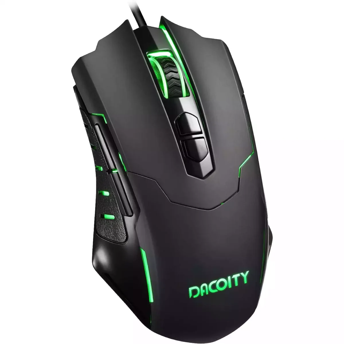 Dacoity T7 Gaming Mouse - Optical Sensor 7,200 DPI - Polling Rate 1000Hz - 7 Programmable Buttons - With Software