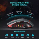 Dacoity T7 Gaming Mouse - Optical Sensor 7,200 DPI - Polling Rate 1000Hz - 7 Programmable Buttons - With Software