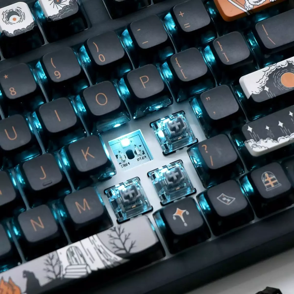 EPOMAKER SKYLOONG GK75 Dark Fairy Tale