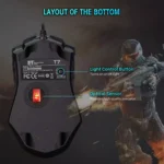 Dacoity T7 Gaming Mouse - Optical Sensor 7,200 DPI - Polling Rate 1000Hz - 7 Programmable Buttons - With Software