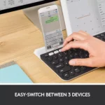 K780 MULTI-DEVICE WIRELESS KEYBOARD One keyboard. Fully equipped. For computer, phone, and tablet.
