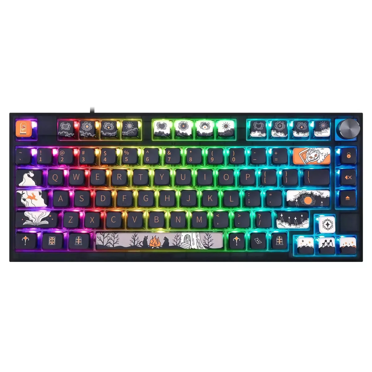 EPOMAKER SKYLOONG GK75 Dark Fairy Tale