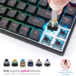 EPOMAKER SKYLOONG GK6+ Plus - Gateron Optical Red Switch Hot Swappable