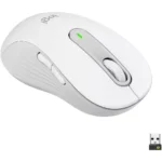 Logitech Signature M650L (Left) Wireless / Bluetooth Mouse (Off White)