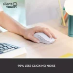 Logitech Signature M650L (Left) Wireless / Bluetooth Mouse (Off White)