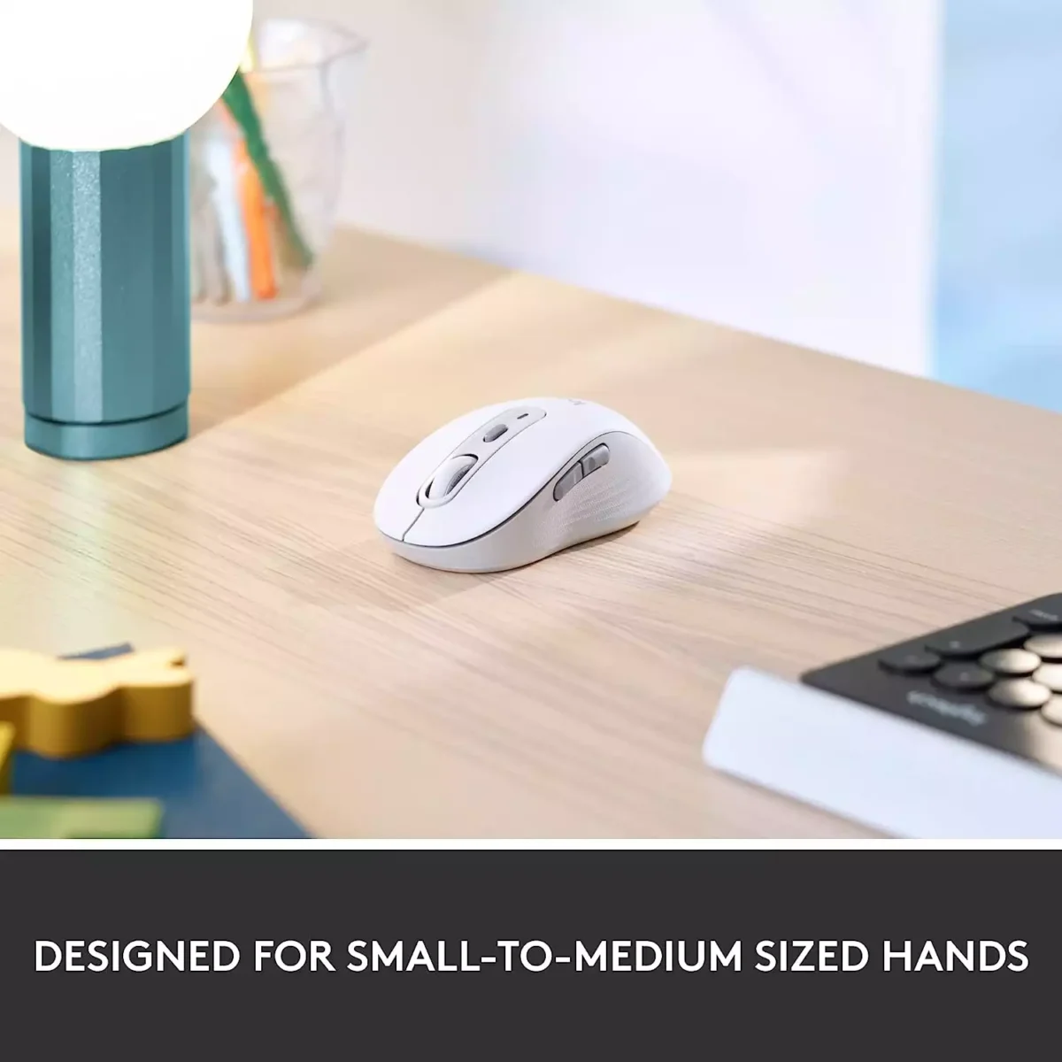 Logitech Signature M650 Wireless / Bluetooth Mouse (Off White)