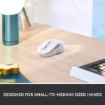Logitech Signature M650 Wireless / Bluetooth Mouse (Off White)