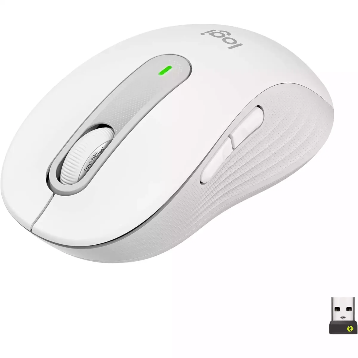 Logitech Signature M650 Wireless / Bluetooth Mouse (Off White)