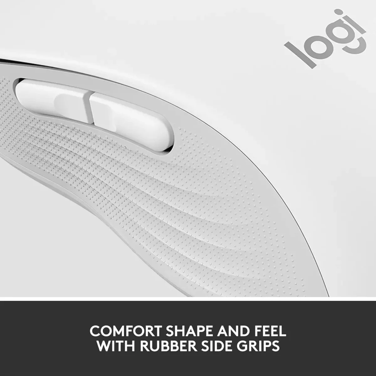 Logitech Signature M650 Wireless / Bluetooth Mouse (Off White)