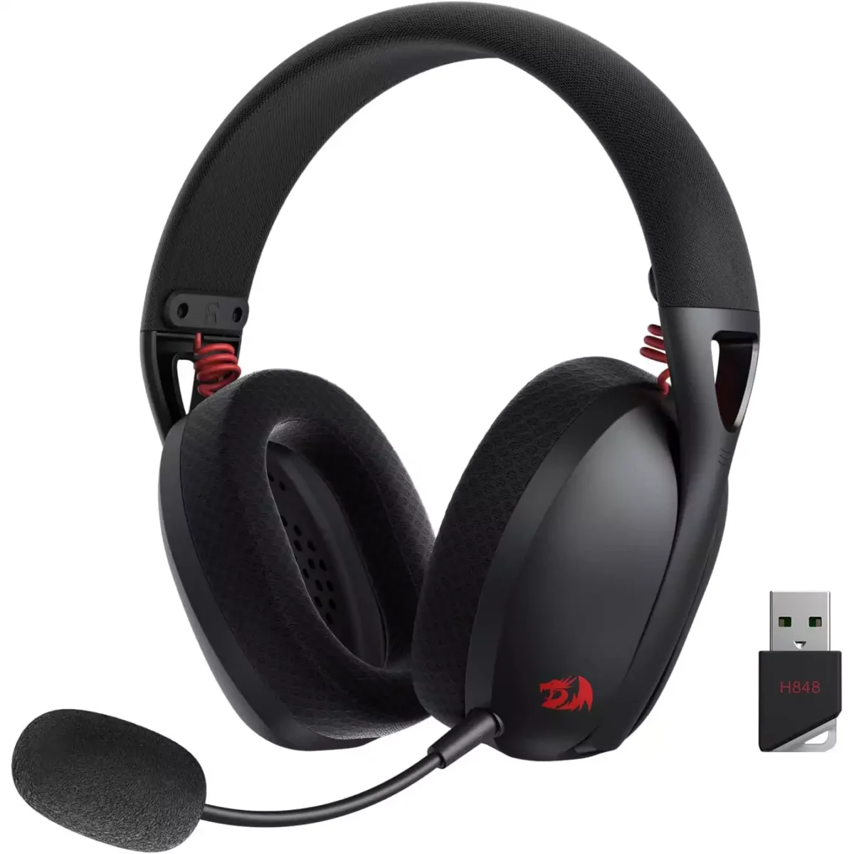 Redragon H848 IRE PRO Wireless / Bluetooth / Wired Gaming Headset - 7.1 Surround Sound