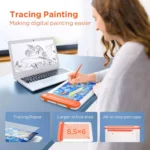 UGEE Q8W Bluetooth Graphic Drawing Tablet 8.5X6 Inch