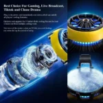 DLA6 Phone Cooler Fan Portable Radiator for Smartphone/Tablet/iPad