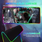 My Hero Academia Izuku Midoriya RGB Gaming Mouse Pad - 80x30 CM