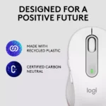Logitech Signature M650 Wireless / Bluetooth Mouse (Off White)
