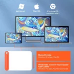 UGEE Q8W Bluetooth Graphic Drawing Tablet 8.5X6 Inch