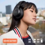 JBL Live 660NC Wireless Over-Ear Noise Cancelling Headphones (Blue)