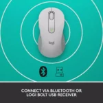 Logitech Signature M650 Wireless / Bluetooth Mouse (Off White)