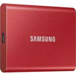 SAMSUNG Portable SSD T7 USB 3.2 1TB (Red)
