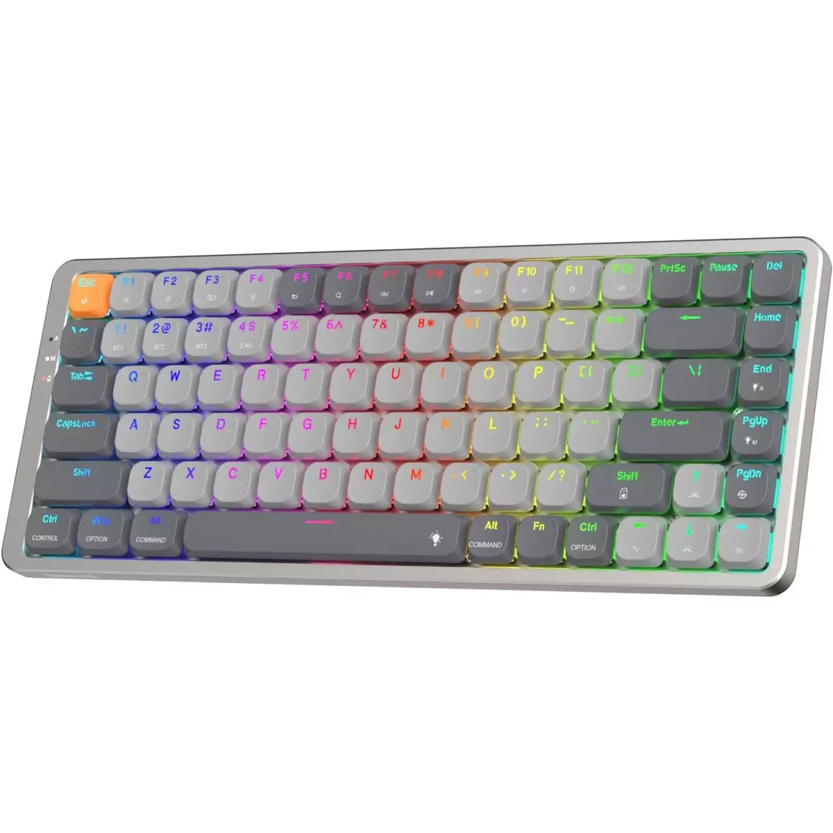 Redragon K652 AZURE 75% Bluetooth/2.4Ghz/Wired Tri-Mode RGB Mechanical Keyboard