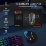 Redragon M693 3-Mode Connection Wireless Bluetooth Wired Gaming Mouse