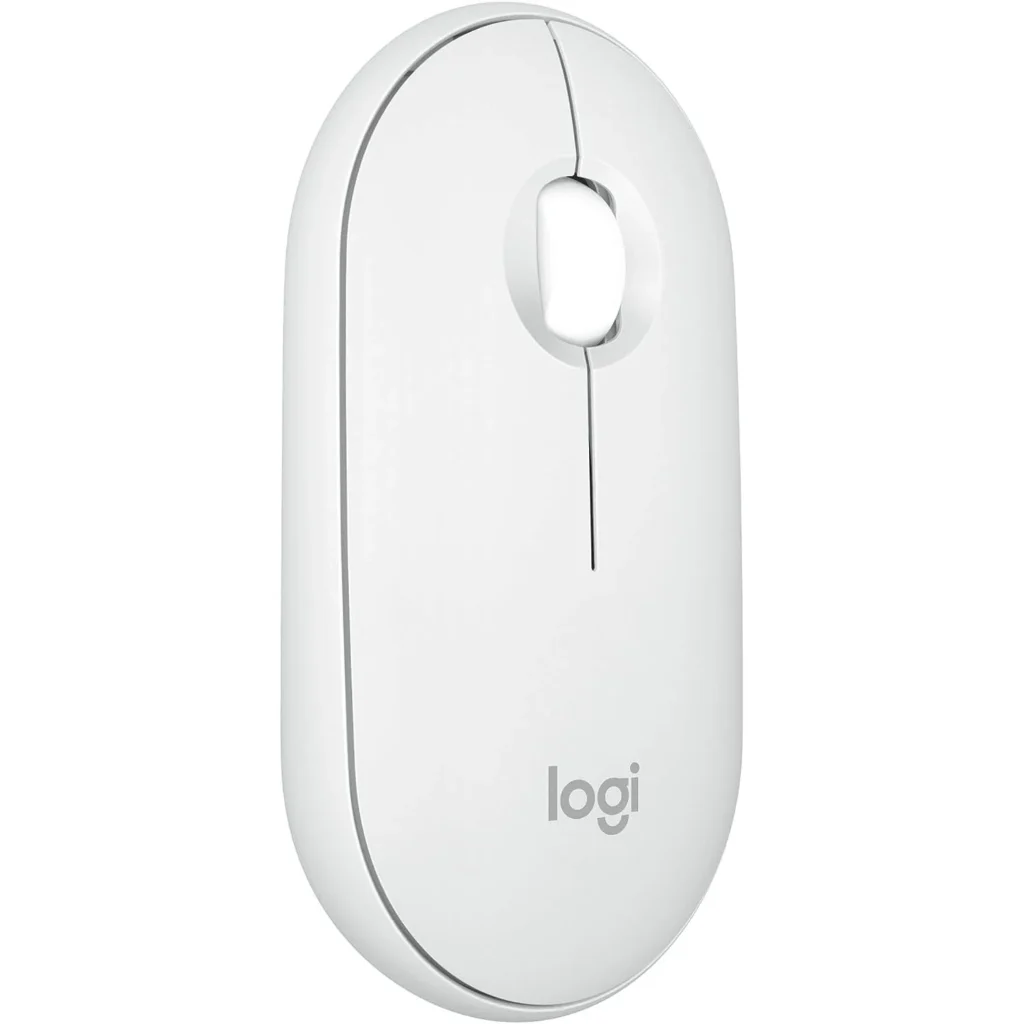 Logitech Pebble Mouse 2 M350s Slim Bluetooth Wireless Mouse (Off White)
